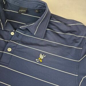 Dunning Golf Polo Winged Foot‎ Golf Club Shirt XL Striped Menswear